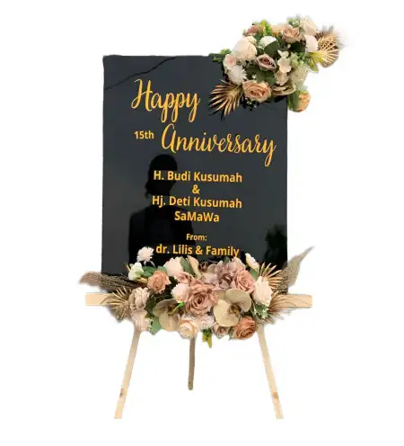 Papan Bunga Akrilik Puring Kencana